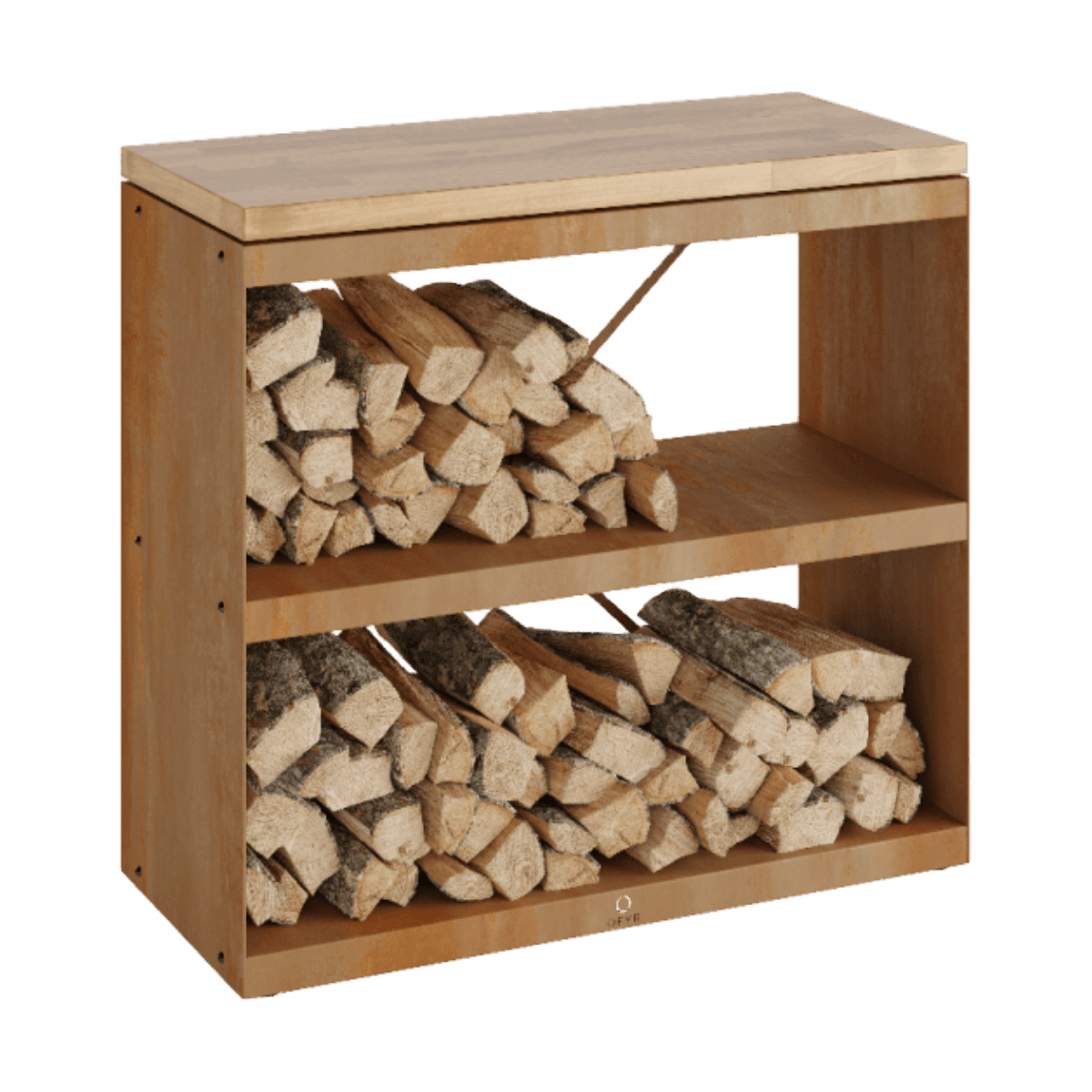 OFYR Wood Storage Corten Dressoir