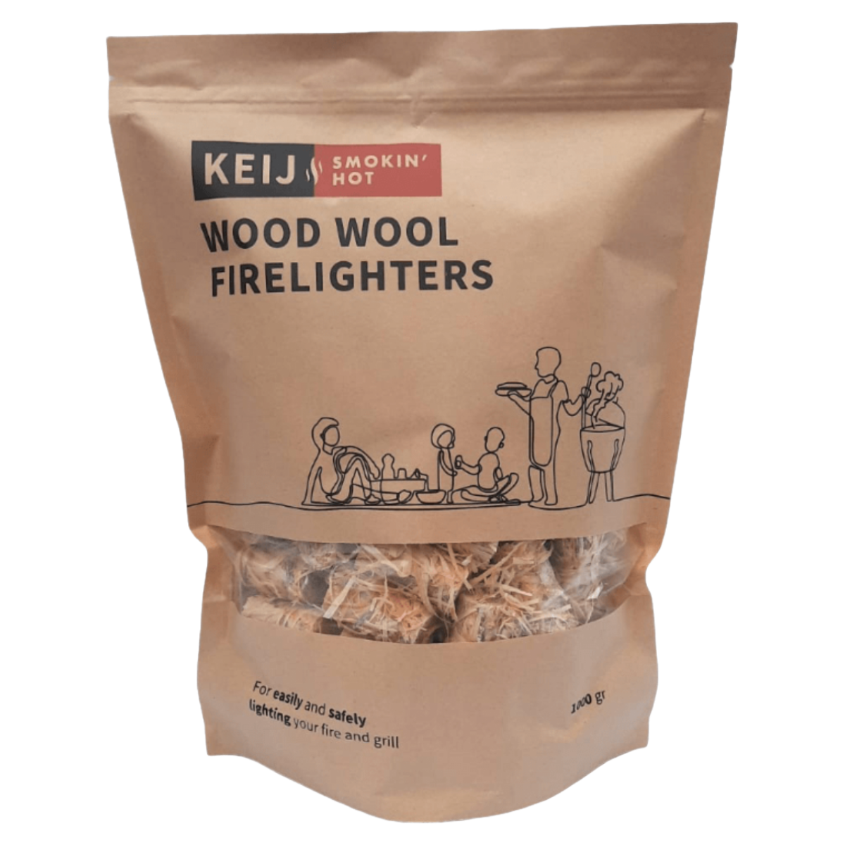 Keij Wood Wool Firelighters