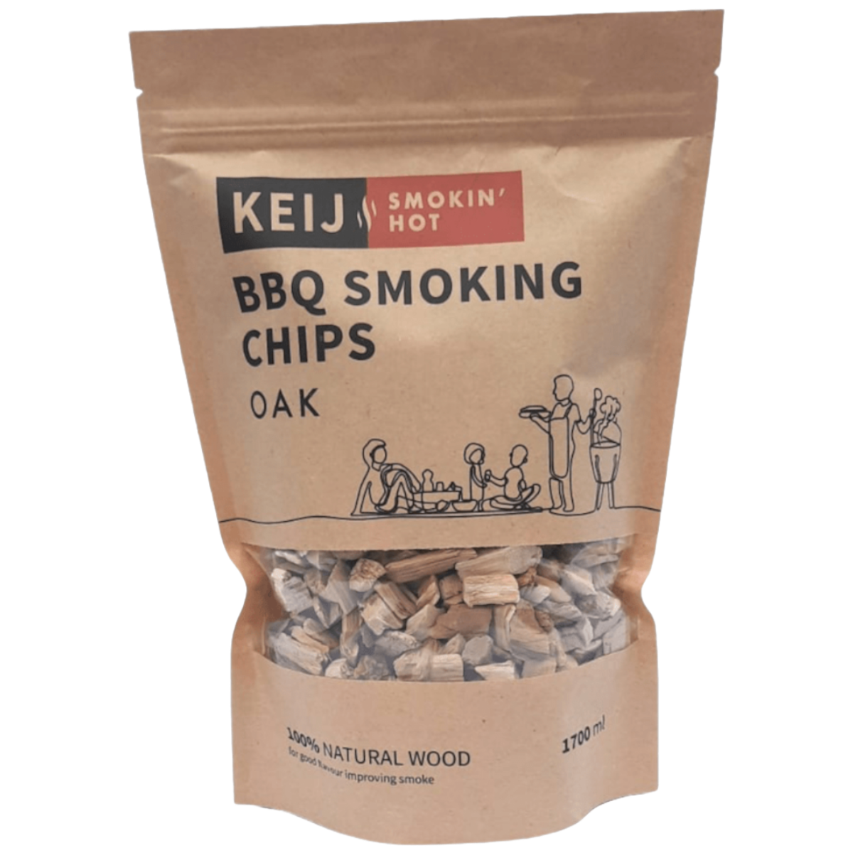 Keij BBQ Smoking Chips Oak