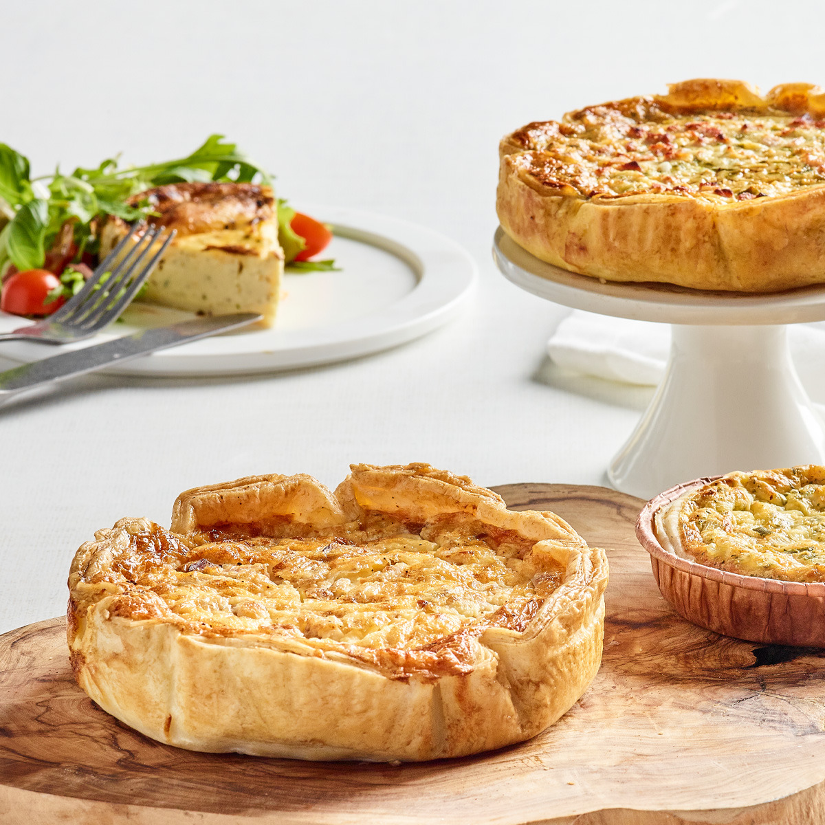Quiche | Tomaat mozzarella