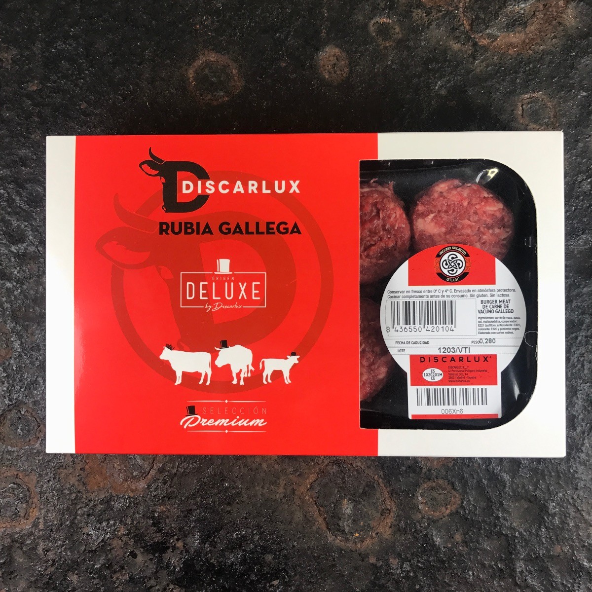 Rubia Gallega miniburgers