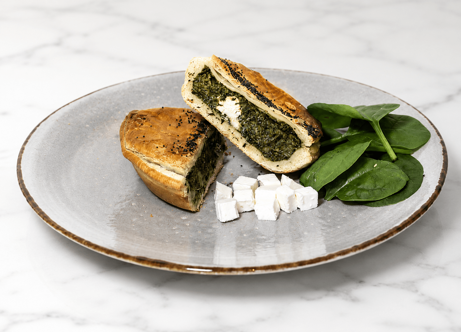 Vega Pie | Spinazie feta