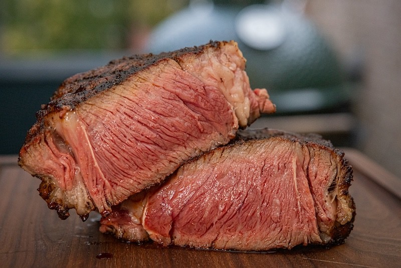 Bone in ribeye AKA cote de boeuf
