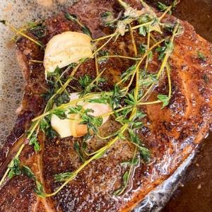 Pan seared Cote de Boeuf 