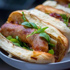 Broodje Italiaanse braadworst