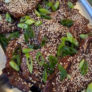 Korean Style Kalbi short ribs