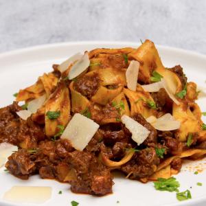 Wagyu brisket ragu pasta