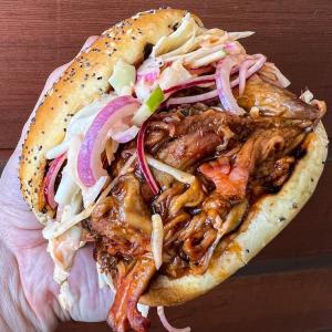Pulled pork met kimchi coleslaw