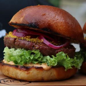 Rendang Burgers van de BBQ 