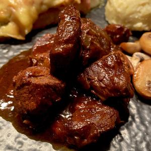 Homemade stoofpot van riblappen