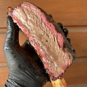 Smoked short ribs met beef tallow