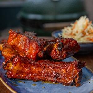 Smoked party ribs | Burnt end style