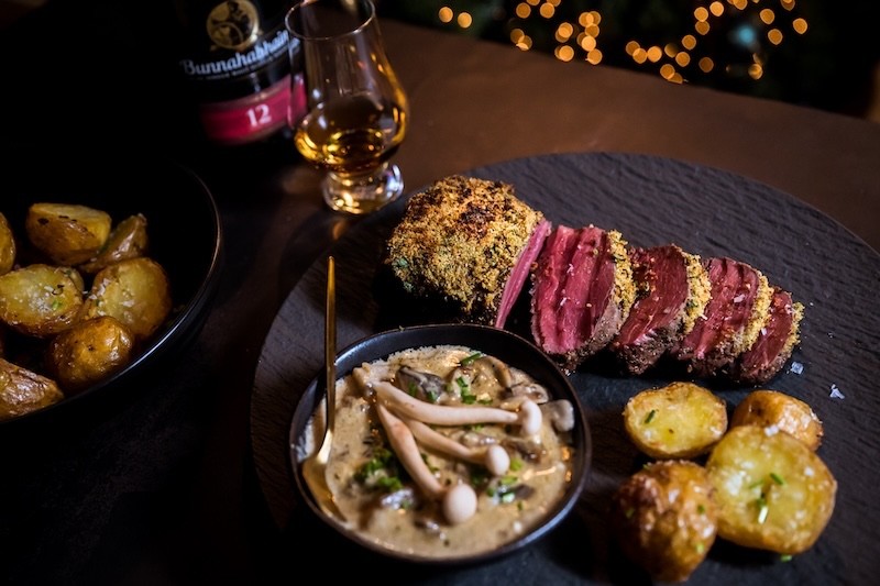 Chateaubriand in kruidenkorst