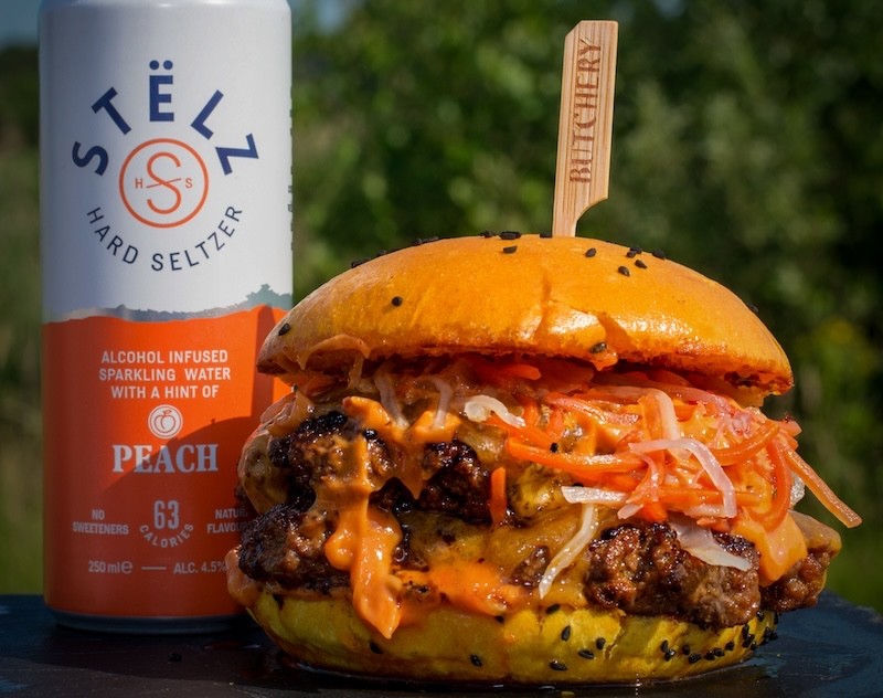 orange smashburger