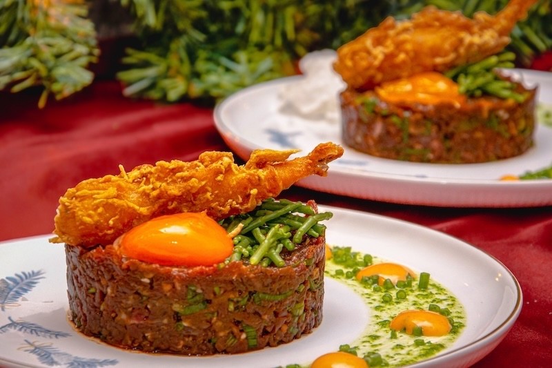 Yukhoe steak tartaar